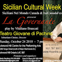 Ad ottobre Toronto celebra la Sicilian Cultural Week 2010