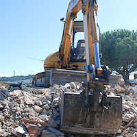 Sequestrata una discarica di materiali edili in Contrada Carrubella, 