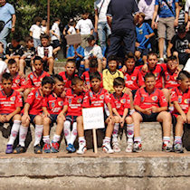 I ragazzi del «Fair Play Uliveto» a Cosenza