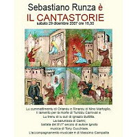 Sebastiano Runza è "Il Cantastorie"