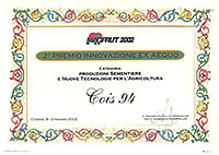 CH 19: il pomodorino premiato al Macfrut 2002!!