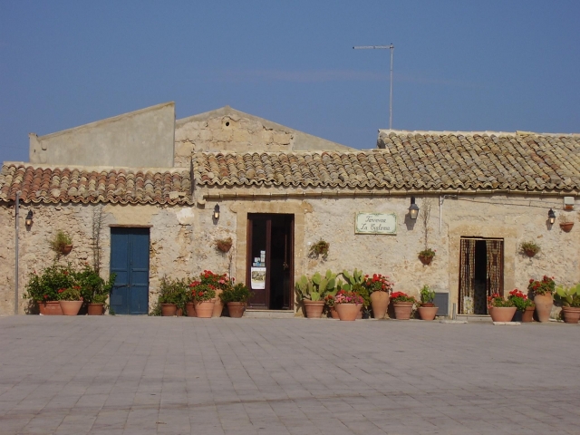 Il centro storico di Marzamemi