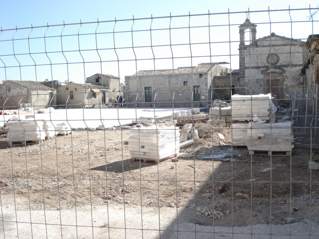 Piazza Regina Margherita - Lavori in Corso