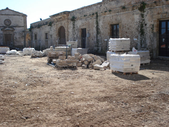 Piazza Regina Margherita - Lavori in Corso