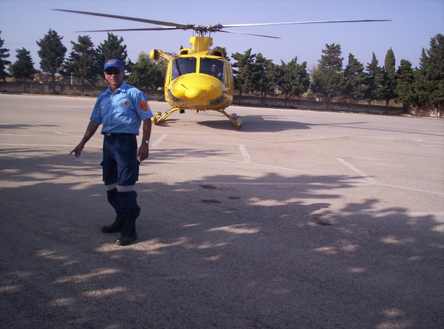 seconda fase del corso di Protezione Civile