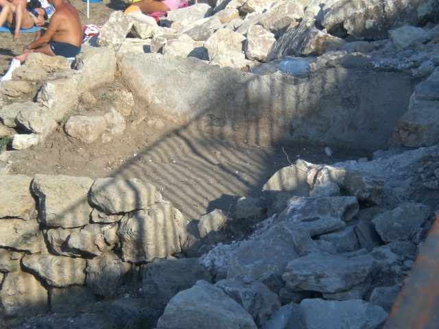 Portopalo Spiaggia Collo le vasche dell'antica Tonnara