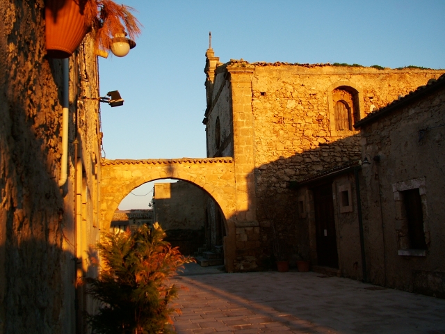 Marzamemi, tramonto d'inverno