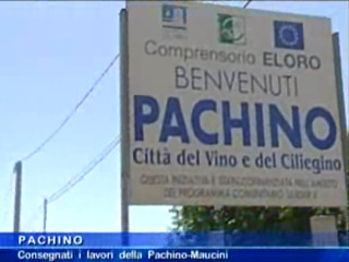 Consegnati i lavori della Pachino-Maucini