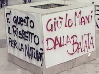 Manifestazione "No al pontile". Il servizio del TG3