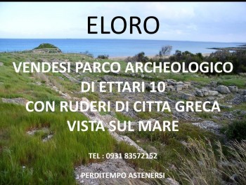 Dopo l’Ospedale Trigona tocca al Parco Archeologico di Eloro e della Villa del Tellaro