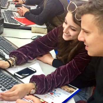 Alternanza Scuola Lavoro - Gli stagisti del M. Bartolo di Pachino in visita a Ragusa presso strutture domotiche